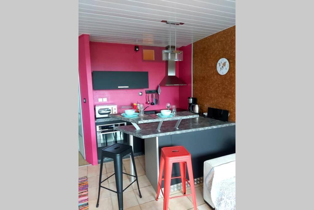 סן ז'אן דה מון Adorable Studio Cabine Vue Mer - 2/4 Personnes מראה חיצוני תמונה